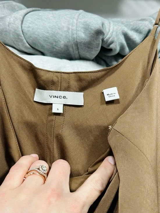 Vince Satin Bias Maxi Slip Dress - Picture 4 of 7